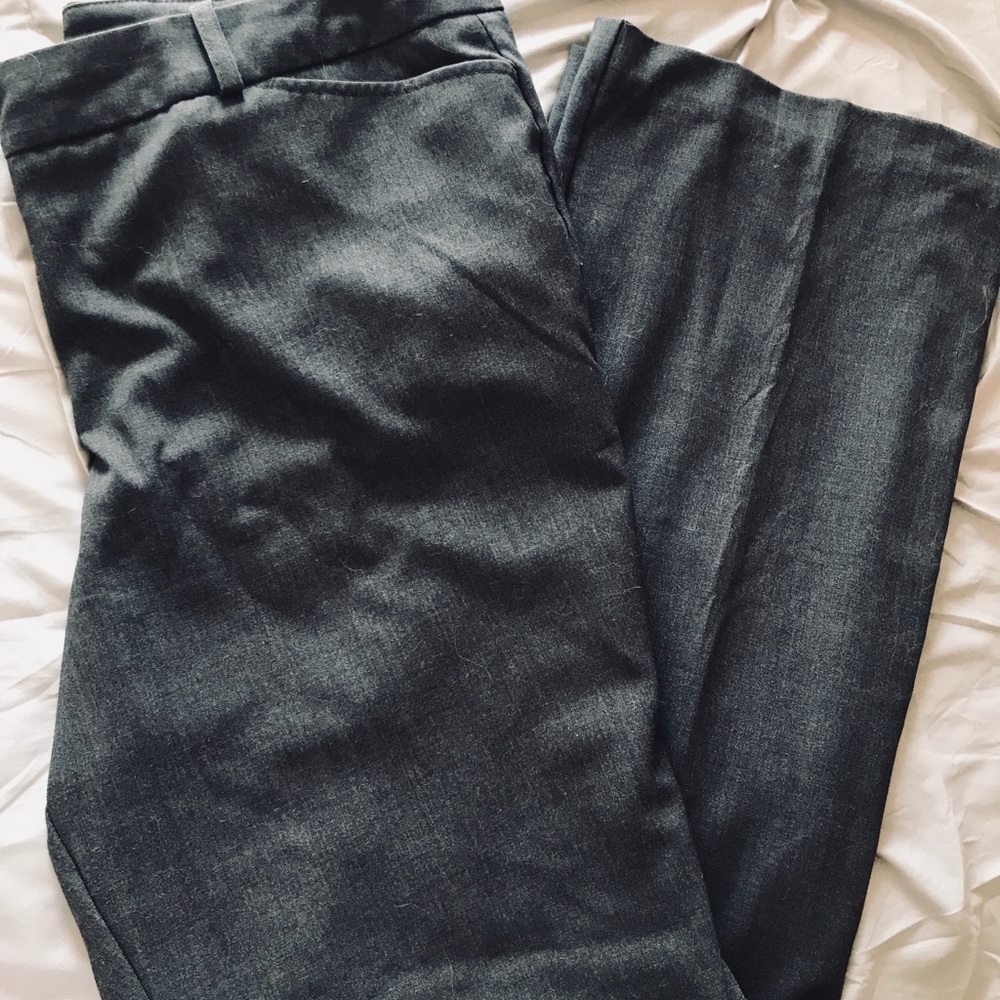 Dress pants charcoal gray